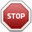 Signal stop icon
